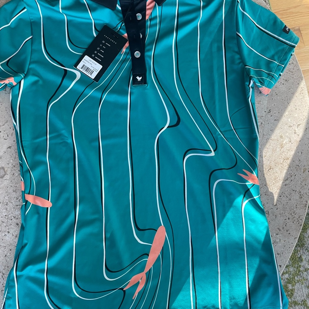 Bad Birdie Koy Joy Ladies Golf Polo in L